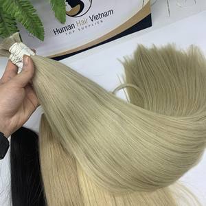 ผมต่อผมมนุษย์บริสุทธิ์บริสุทธิ์ย้อมสีผมจำนวนมากจากเวียดนาม - Product Image 5