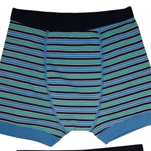 กางเกงบ็อกเซอร์ของผู้ชายดีไซน์คลาสสิกกางเกงขาสั้นเอวยาวผ้าสแปนเด็กซ์ระบายอากาศพิมพ์ลายตามสั่ง100% ผ้าฝ้ายมีเอกลักษณ์ - Product Image 3