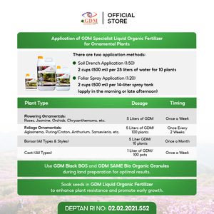 สารสกัดสาหร่ายทะเลธรรมชาติ ปุ๋ยน้ำอินทรีย์ ออกฤทธิ์เร็ว สเปรย์บำรุงพืชสำหรับพืชประดับ - Product Image 3