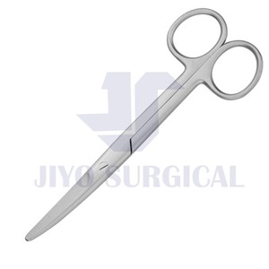 กรรไกรเมโยสแตนเลสขนาด6.75นิ้วกรรไกรผ่าตัดแบบตรงโค้งสำหรับตัดเย็บแผลทั่วไป - Product Image 4