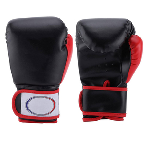 Fabrication de gants de boxe en cuir véritable de haute qualité, sur mesure, design OEM, blancs, à lacets, pour l'entraînement - Product Image 1