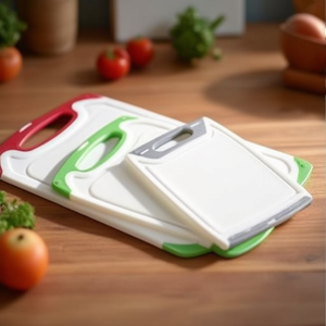 Esmeyer Star White <b>Plastic</b> Chopping <b>Blocks</b> 3 Pieces 25.5 X 14.7 cm 31.6 X 19.6 cm 40 X 23.5 cm Cutting Boards - Product Image 3