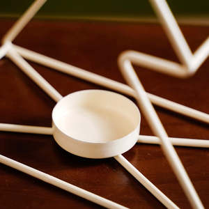 Ensemble de 2 porte-bougies en métal de style royal, design haut de gamme, pour centre de table de mariage et décoration intérieure de Noël - Product Image 2