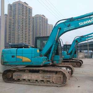 Approvisionnement en gros de pelles Sunward d'occasion, modèles SWE90E, SWE60E-150E, machines de terrassement lourdes de 9 tonnes disponibles - Product Image 5