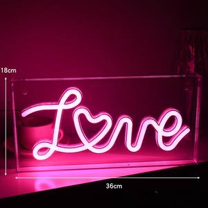 Sinal de néon LED personalizado para Cafe Bar Restaurant-atraente tabuleta aberta com corrente rotativa, logotipo iluminado 3D - Product Image 2