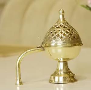 Brûleur d'encens Brûleur d'encens haut de gamme pour brûleur de bakhoor Porte-encens arabe - Product Image 4