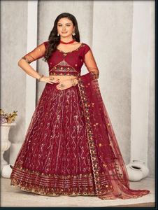 Lehenga choli เสื้อผ้าอินเดีย - Product Image 4