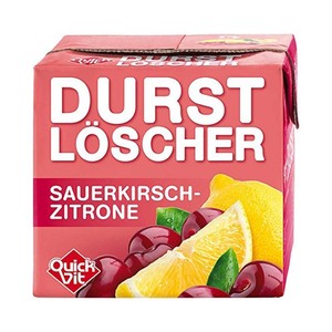 Durstloscher น้ำมะนาวเชอร์รี่เปรี้ยว500มล. กล่องเครื่องดื่มสำหรับร้านกาแฟส่งออกจำนวนมาก - Product Image 1