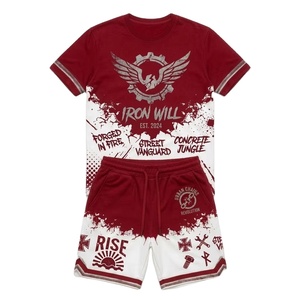 Ensemble décontracté homme 100% premium personnalisé OEM/ODM, imprimé floral, ample, respirant, pour la plage - Product Image 1