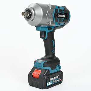 Clé à chocs sans fil à couple élevé 1200 Nm, batterie portable industrielle, 1/2, moteur sans balais, clé dynamométrique électrique - Product Image 2