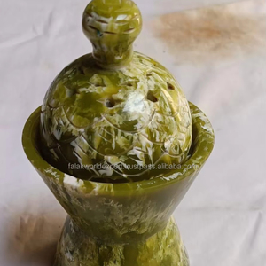 เตาอโรมาเธอราปีทำจากเรซินเครื่องหอมมาบคาร่าแฟชั่นสำหรับงานฝีมือตกแต่งบ้าน - Product Image 1