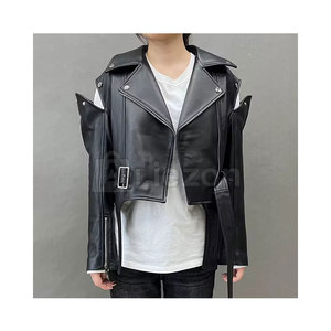 แจ็กเก็ตหนังสำหรับผู้หญิงแจ็กเก็ตหนังแบบลำลองสำหรับฤดูหนาวระบายอากาศได้ดีสินค้ามาใหม่ - Product Image 1