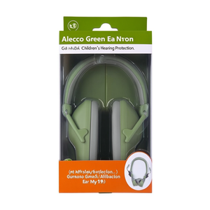Orejeras Verdes Alecto, Protección Auditiva para Niños - Product Image 2