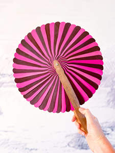 Abanico de Hoja de Palma Natural / Abanico de Palma / Abanico de Mano de Coco de Madera - Hecho a Mano en Vietnam - Listo para Enviar - Product Image 1