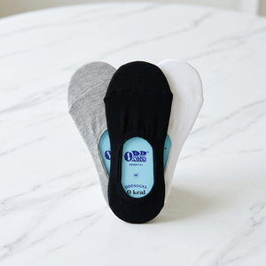 Custom Daily No-Show <b>Socks</b> with <b>Silicone</b> Grip Comfortable Breathable <b>Socks</b> for Daily Sports Running Walking Casual Use - Product Image 1