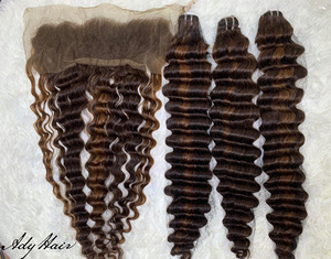 ผมต่อ Ady Hair Extensions ผมแท้เวียดนามแบบ Remy สำหรับต่อผมสีบลอนด์ถึงสีน้ำตาล แบบเย็บสองชั้นด้วยเครื่องจักร น้ำหนัก 100 กรัม - Product Image 6