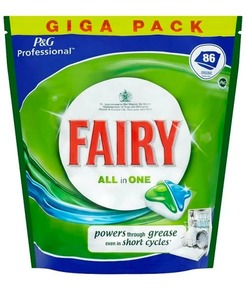 Fairy All-In-One Lavavajillas Tabletas Limón, 70 Tabletas - Product Image 4