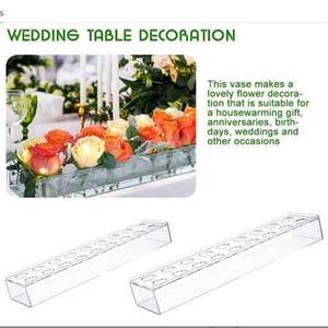 2025 boîte à fleurs en acrylique personnalisée en gros élégante vitrine florale à fort impact pour fleurs fraîches et arrangements décoratifs - Product Image 4