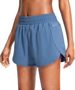 Women Shorts High <b>Waist</b> Breathable Summer Fashion Sportswear Yoga Running Lounge Streetwear Casual Custom Trendy Clothing Brand - Product Image 3