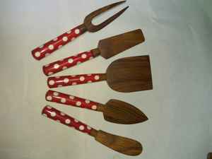 Produit de vente chaude Ensemble d'ustensiles de cuisine antiadhésifs en bois naturel Cuillères de cuisine jetables comprenant la friture et le service - Product Image 2