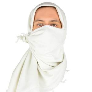 Ready Goods White <b>Black</b> Color Casual Embroidered Arab Yashmagh Shemagh Men <b>Shawl</b> Muslim Hijab Head Scarf Keffiyeh for Ramadan - Product Image 4