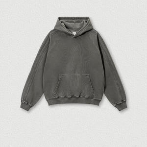 Sudaderas con Capucha Personalizadas para Hombre, Invierno, 500g, Felpa, Estilo Urbano, Vintage, 100% Algodón - Product Image 4