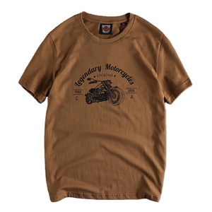 Custom Blank T-shirt 100% Cotton Oversize <b>Plain</b> <b>Colour</b> Crewneck Men's T-shirts O Neck for Outdoor - Product Image 2