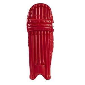 Genouillères de cricket adultes de haute qualité blanc motif uni coton et cuir matériel coussinets de frappe pour les joueurs - Product Image 2