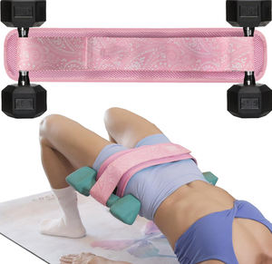 Ceinture de poussée de hanche en néoprène antidérapante personnalisée pour l'entraînement avec haltères, service OEM, vente en gros - Product Image 1