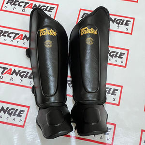 Protège-tibias d'entraînement de kick-boxing Fairtex personnalisé, équipement d'exercice MMA, équipement de protection corporelle, protège-tibias de Muay Thai, protège-tibias de boxe - Product Image 4