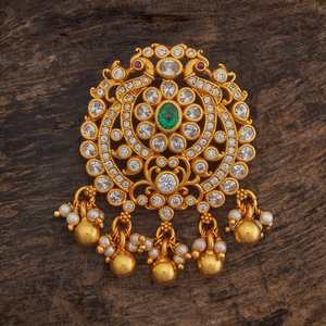 Pendentif authentique en argent de style temple, bijoux d'inspiration culturelle - Product Image 1