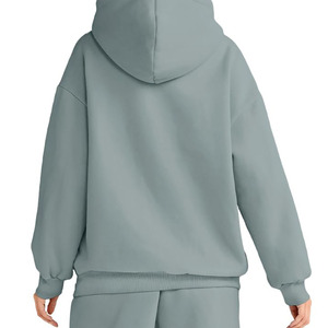 เสื้อฮู้ดถักสำหรับผู้หญิงเสื้อสเวตเตอร์มีฮู้ดเสื้อสเวตเตอร์โชว์ไหล่แนวสตรีทสวมใส่สบายไม่ระคายเคืองผิวระบายอากาศได้ดีเป็นมิตรต่อสิ่งแวดล้อม - Product Image 2