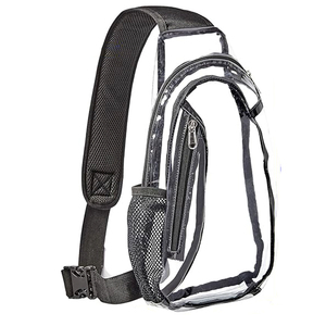 Bandolera de PVC transparente unisex, mochila de pecho informal para senderismo, bolsas de mensajero, Vietnam - Product Image 1