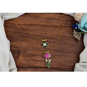 ชุดจี้โบราณสำหรับงานแต่งงานและเทศกาล7gm 21.5ซม. ส่งตรงจากโรงงาน - Product Image 1