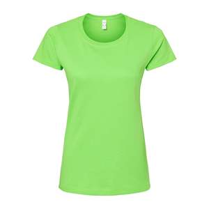 T-Shirt Ricamata in Seta/Cotone di Peso Medio per Donna Dama Gold Modello 4810 con Texture Liscia Simile a Tela - Product Image 2