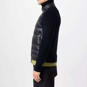 Chaquetas acolchadas de invierno personalizadas de alta calidad para hombre, acolchado de algodón cálido en stock listo procesado en Pakistán - Product Image 5