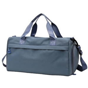 Sac de sport personnalisé sac polochon avec compartiment à chaussures poche humide pour hommes femmes résistant à l'eau durable - Product Image 2