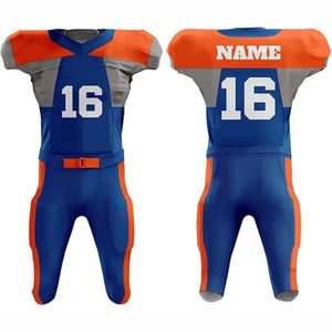 Maillots de football américain à manches courtes, respirants, designs personnalisés, prix de gros, haute qualité, unisexe - Product Image 1