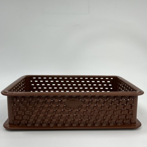 Véritable plateau alimentaire rectangulaire en plastique PP inodore non toxique taille personnalisée OEM ODM service disponible - Product Image 1