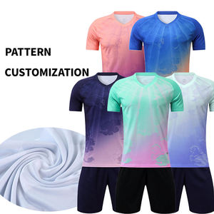 Equipo de fútbol OEM con logotipo bordado camiseta de fútbol ropa deportiva de buena calidad uniforme de fútbol es muy cómodo - Product Image 4