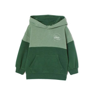 Sweat-shirt lourd sur mesure de haute qualité en gros pour enfants, garçons, enfants, épaules raglan, pull à capuche personnalisé chez Nurak - Product Image 6