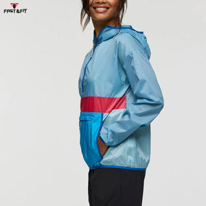 Prix de gros d'usine Logo personnalisé Veste coupe-vent pour femmes Nouvelle veste coupe-vent à manches longues à la mode - Product Image 2