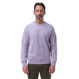Sweat-shirt unisexe 100% coton de haute qualité en polaire d'hiver pull à col rond avec broderie de logo personnalisé solide pour hommes OEM - Product Image 1
