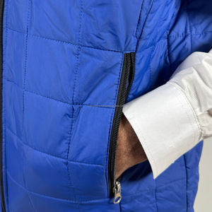 Ropa de invierno 2025 gruesa y cálida de talla grande con cuello levantado, chaleco acolchado, chaqueta cómoda de alta calidad para hombre - Product Image 5