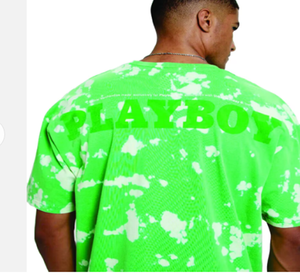 Camiseta recortada de manga corta de gran tamaño con estampado de logotipo personalizado de alta calidad para hombre - Product Image 2