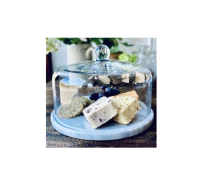 Antique Marble <b>Cake</b> <b>Stand</b> with Top <b>Cover</b> Acrylic Lid Dome Customization Kitchen Decoration Best Looking Design - Product Image 1