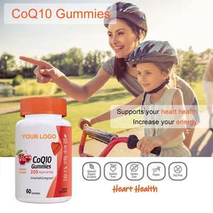 Caramelle Gommose Vegane al Gusto di Ciliegia di Alta Qualità con CoQ10 200Mg, Multivitaminico Organico per la Salute del Cuore e dell'Immunità per Adulti - Product Image 3