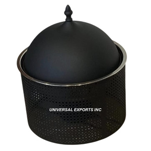 Hotpot de madera de madre perla cazuela de diseñador hecha a mano de alta calidad clásico elegante al por mayor nuevo calentador de alimentos de Metal de diseñador - Product Image 2