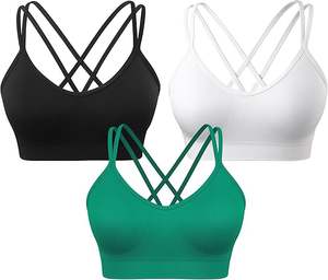 Soutien-gorge de sport à séchage rapide pour femmes, soutien-gorge de sport confortable pour femmes de grande taille fabriqué au Pakistan - Product Image 4