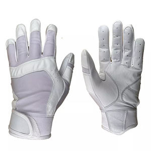 Gants de baseball et de softball en cuir personnalisés haute performance pour adultes Poignée antidérapante pour joueurs professionnels pour une utilisation en plein air - Product Image 1